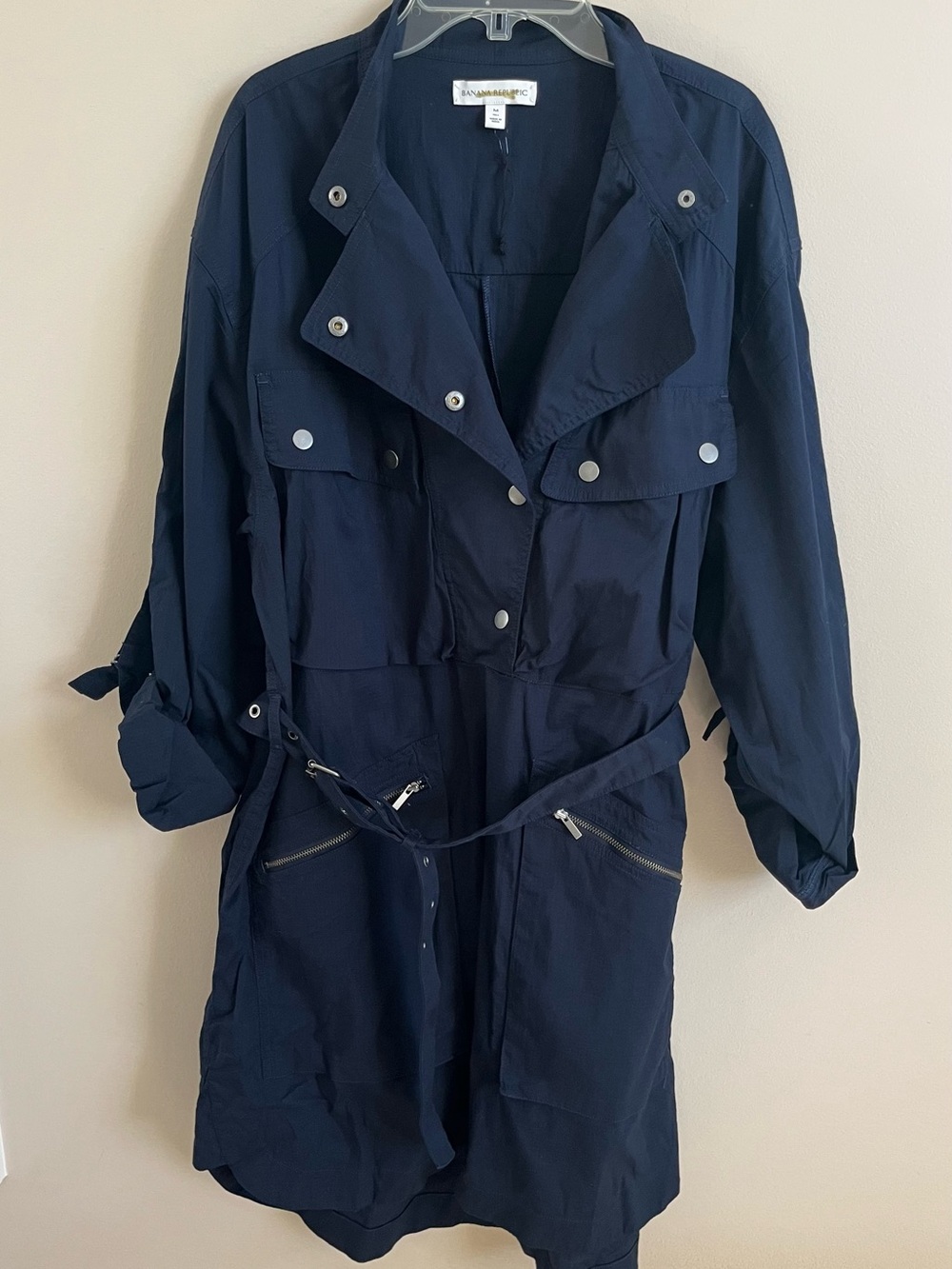 NWOT-Banana Republic Navy Dress, Medium Tall